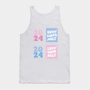 Simple Groovy 2024 Positive Quotes Tank Top